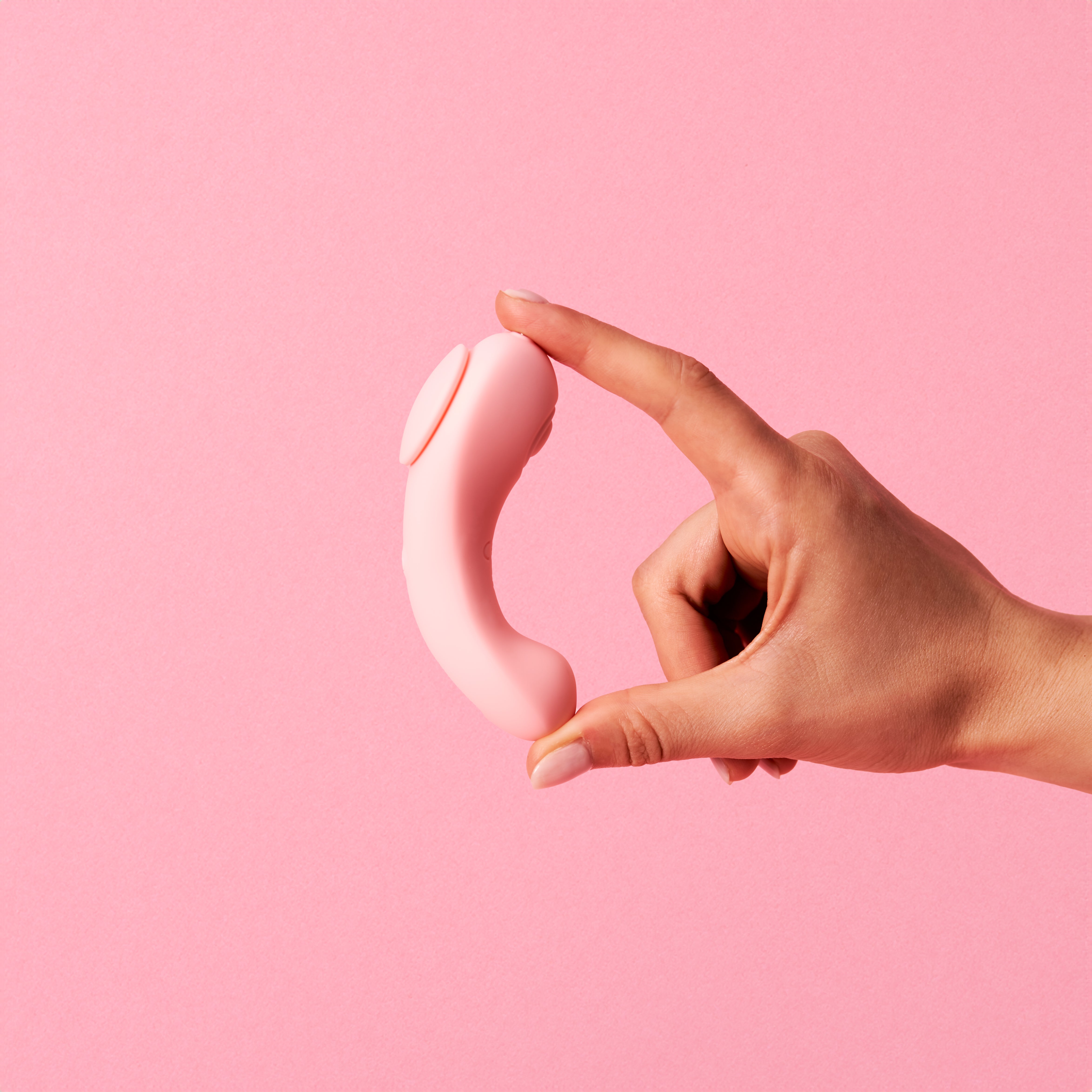 Pixie Remote Controlled Panty Vibrator – in hand